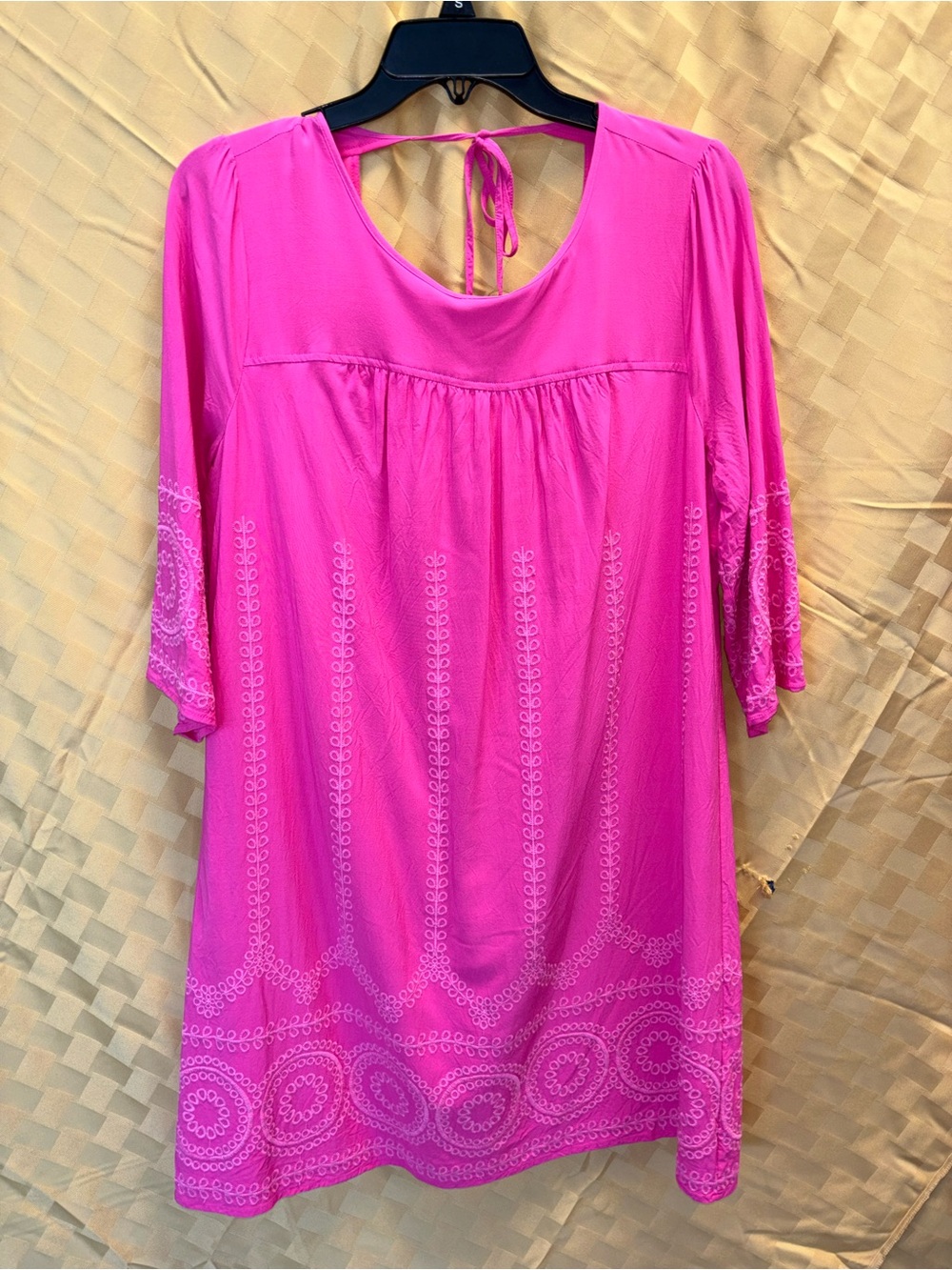 crown & ivy Hot Pink Flowy Blouse